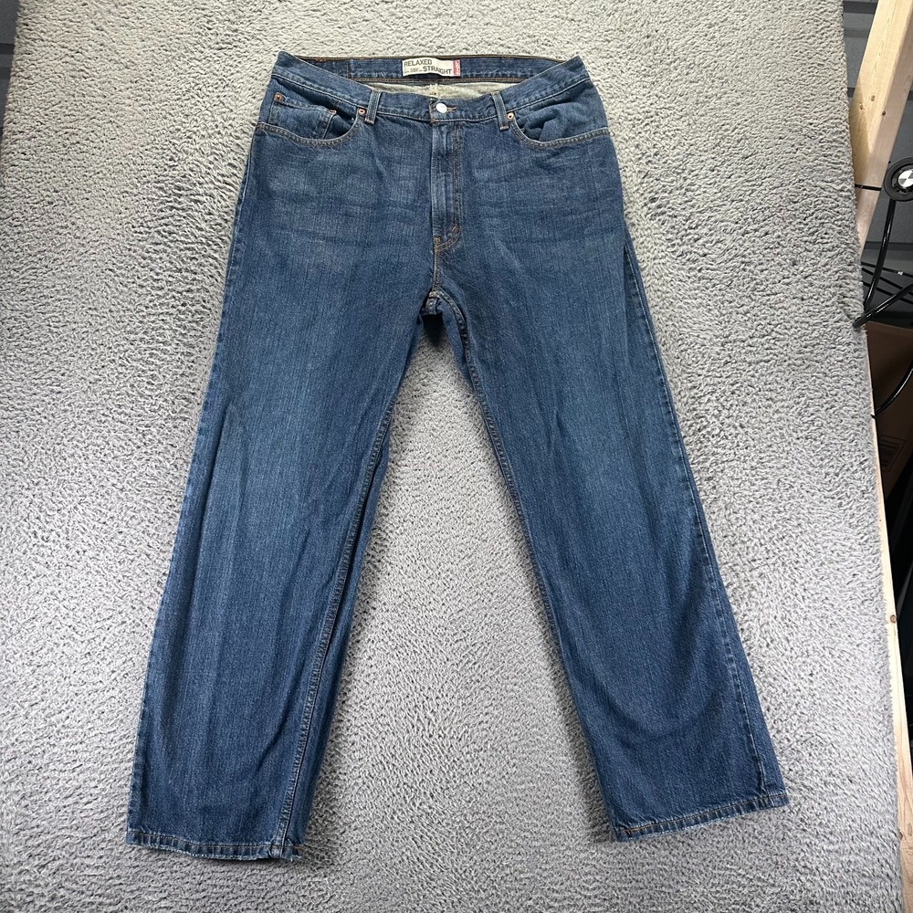 Vintage Levi's 559 Jeans Men's 38x32 Blue Denim Straight‎ Relaxed Baggy Workwear